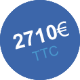 Prix Publique : Non indiqué, Notre prix : 2710€ TTC
