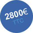 Prix Publique : 2654,30€ (chaudière seule), Notre prix : 2650€ TTC